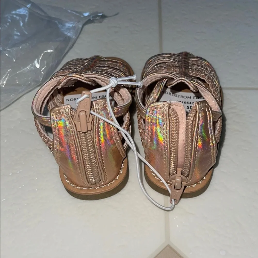 Harper Canyon Strappy Gladiator Sandal Rose Gold